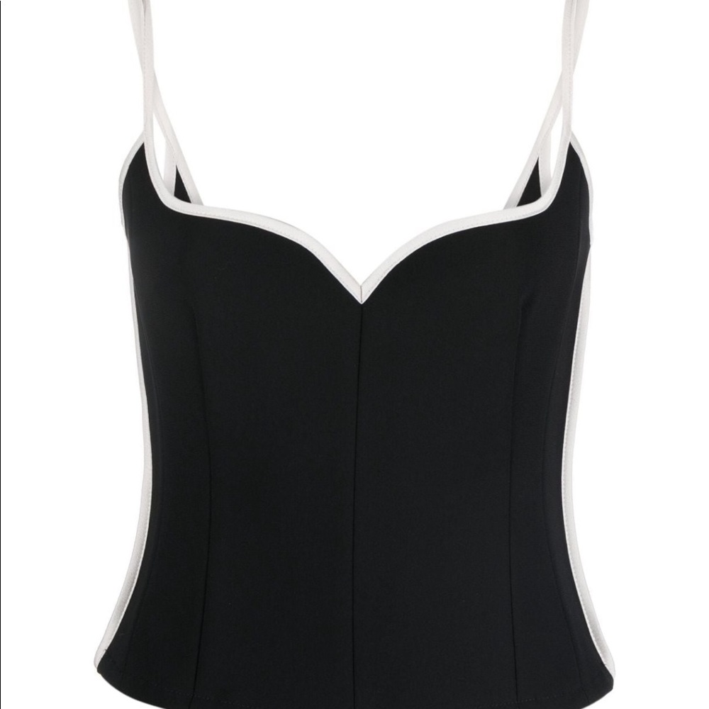 Paris Georgia Heart Singlet Top - NEW WITH ORIGINAL TAGS